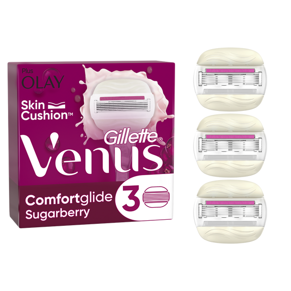 Lames de rasoir comfortglide deluxe sugarberry VENUS x3