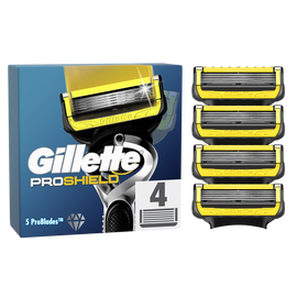 Recharge lames de rasoir pour homme proshield GILLETTE x4