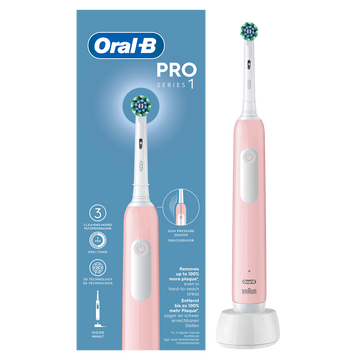 Brosse à dents électrique rose ORAL-B Pro Series 1