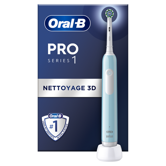 Brosse à dents électrique bleue ORAL-B Pro Series 1