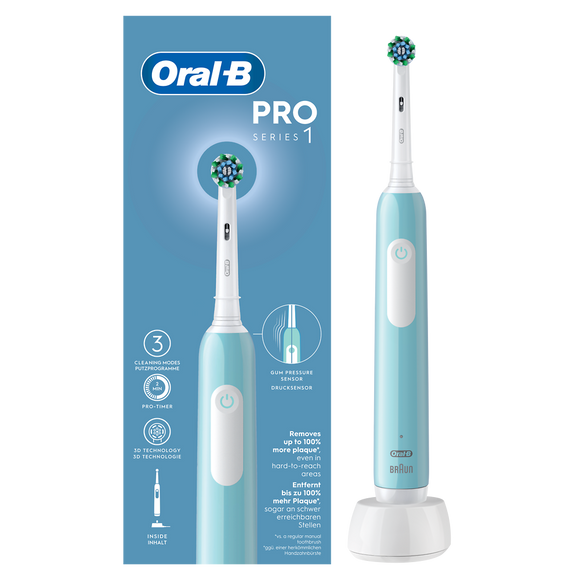 Brosse à dents électrique bleue ORAL-B Pro Series 1