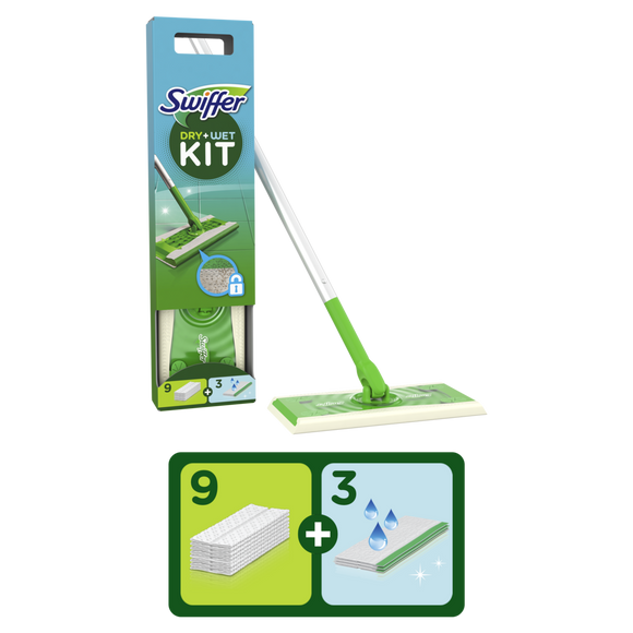 Kit balais anti-poussiére starter SWIFFER