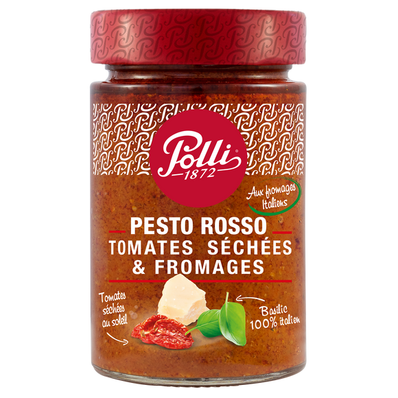 Pesto rosso Polli bocal 190g