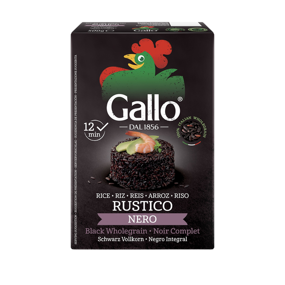 Riz noir complet RISO GALLO étui 500g
