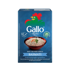 Riz basmati Himalaya agriculture durable RISO GALLO 500g