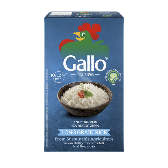 Riz long grain RISO GALLO 900g