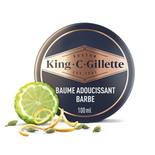 Baume à barbe KING C.GILLETTE flacon de 100 ml