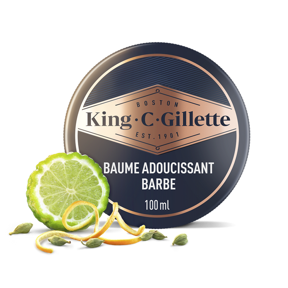 Baume à barbe KING C.GILLETTE flacon de 100 ml