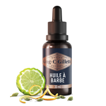 Huile à barbe KING C.GILLETTE flacon de 30 ml