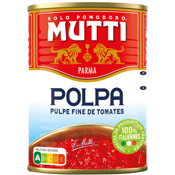 Pulpe de tomates MUTTI 400g