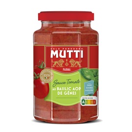 Sauce tomates et basilic MUTTI 400g