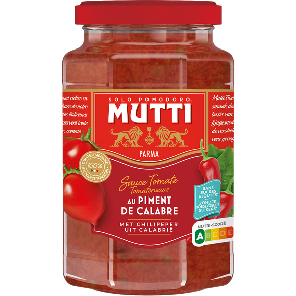 Sauce tomates et piment MUTTI 400g