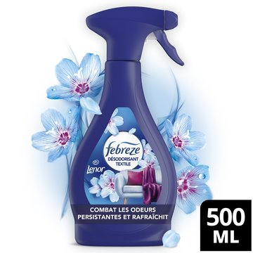 Désodorisant spray FEBREZE textile Lenor Éveil Printanier 500ml