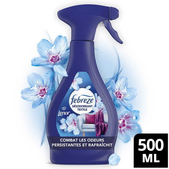 Désodorisant spray FEBREZE textile Lenor Éveil Printanier 500ml