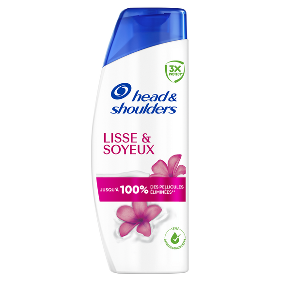 Shampoing antipelliculaire HEAD&SHOULDERS Lisse&Soyeux 330mL