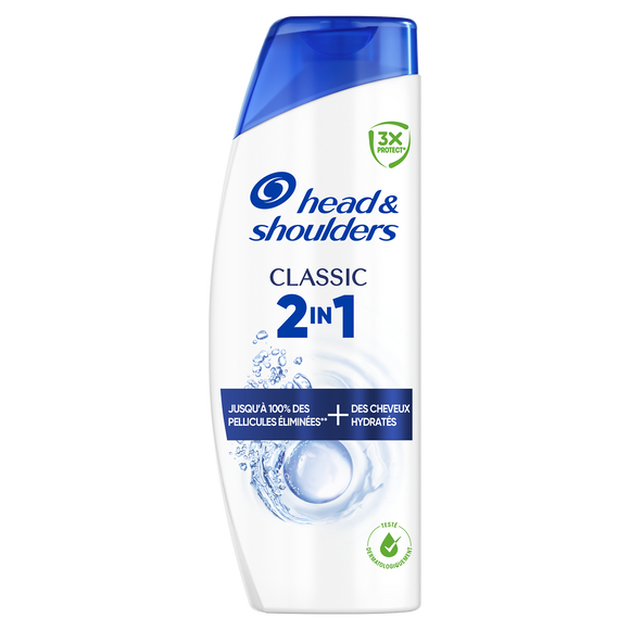 Shampooing et après-shampooing HEAD&SHOULDERS classic 2in1 300ml