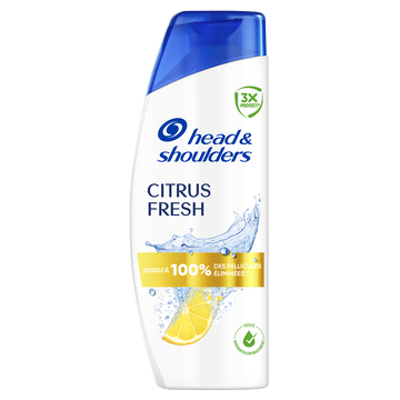 Shampooing antipelliculaire citrus HEAD & SHOULDERS Base 330ml