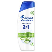 Shampooing et après-shampooing antipelliculaire HEAD&SHOULDERS Sensitive 2 en 1 300mL