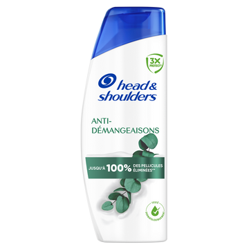 Shampoing antipelliculaire anti-démangeaisons HEAD&SHOULDERS 330mL