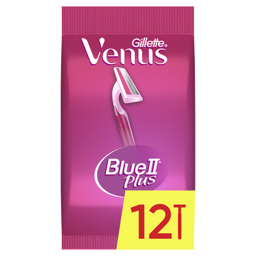 Rasoir jetable Gilette VENUS Blue II plus 8+4 offerts