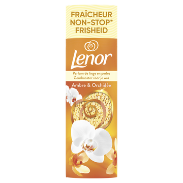 Billes booster parfum de linge LENOR Ambre et Orchidée 240g