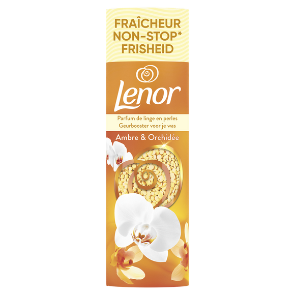 Billes booster parfum de linge LENOR Ambre et Orchidée 240g