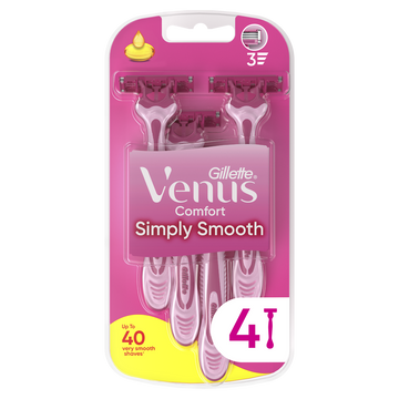 Rasoirs jetables VENUS Comfort simply smooth x4