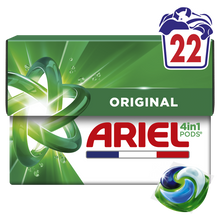 Lessive en capsules ARIEL 4en1 PODS original x22 lavages