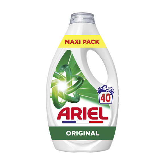 Lessive liquide ARIEL original 40 lavages 1,8L