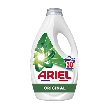 Lessive liquide ARIEL détergent original 30 lavages 1,35l