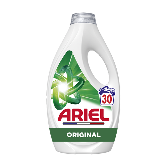 Lessive liquide ARIEL détergent original 30 lavages 1,35l