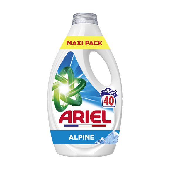 Lessive ARIEL alpine 40 lavages 1,8L