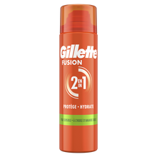 Gel à raser fusion peau sensible GILLETTE 200ml