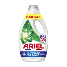 Lessive liquide ARIEL + Active défense contre les odeurs 35 lavages 1,575L