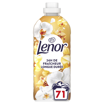 Adoucissant liquide LENOR Ambre et Orchidée 1,491L