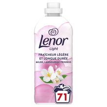 Adoucissant liquide LENOR Light 0% Fleur de Jasmin 1,491L