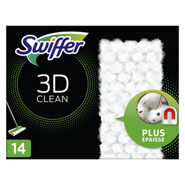Recharge balai SWIFFER x14 lingettes sèches