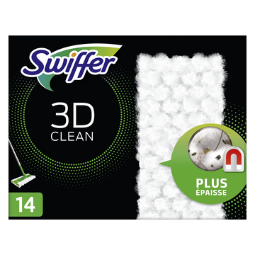 Recharge balai SWIFFER x14 lingettes sèches