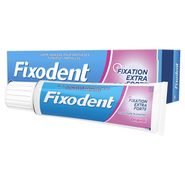 Crème adhésive pour prothèses dentaires FIXODENT original 47g