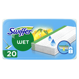 Serpillères sol parfum citrus fresh SWIFFER - x20 - 1,236kg