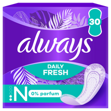 Protège-slip fresh normal ALWAYS 0% de parfum x30