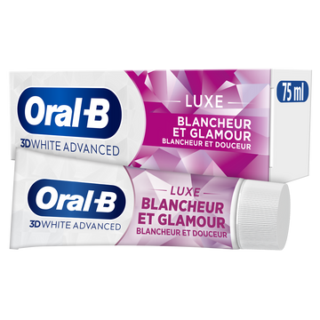 Dentifrice Blancheur Glamour ORAL-B 3D WHITE 75ml