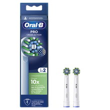 Brossettes cross action pour brosses à dents ORAL-B 2Unités
