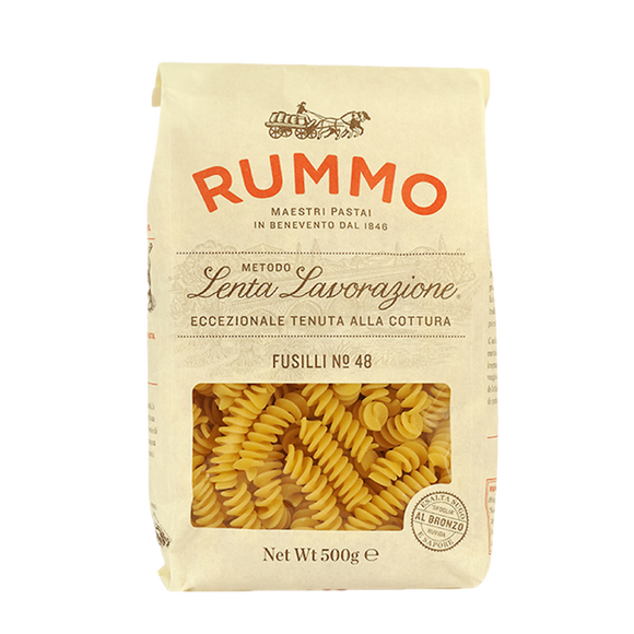 Pâtes Fusilli n°48 RUMMO, 500g