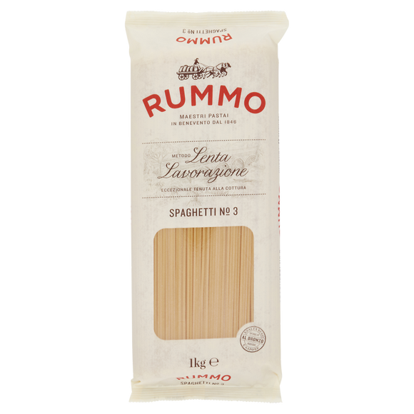 Pâtes Spaghetti n°3 RUMMO sachet 1kg