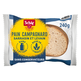 Pain campagnard sans gluten SCHÄR, 240g