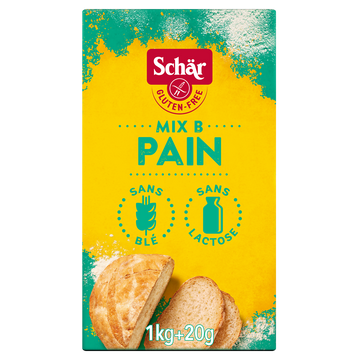 Mix b farine pour pain sans gluten SCHÄR, 1,02kg