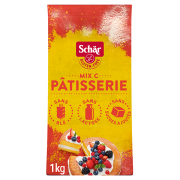 Farine mix C pour pâtisserie sans gluten SCHÄR, 1kg
