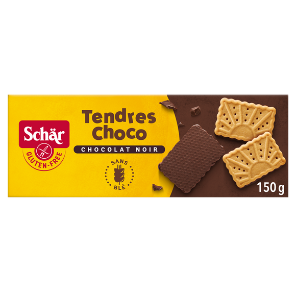 Biscuit avec chocolat sans gluten SCHÄR, 150g