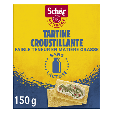Fette croccanti pain croustillant sans gluten SCHÄR, 150g